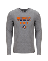 Valhalla HS Wrestling Dad - Tri-Blend Long Sleeve
