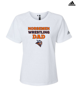 Valhalla HS Wrestling Dad - Womens Adidas Performance Shirt