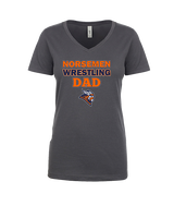 Valhalla HS Wrestling Dad - Womens Vneck