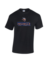 Valhalla HS Wrestling Logo - Cotton T-Shirt