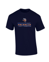 Valhalla HS Wrestling Logo - Cotton T-Shirt