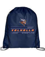 Valhalla HS Wrestling Logo - Drawstring Bag