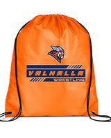 Valhalla HS Wrestling Logo - Drawstring Bag