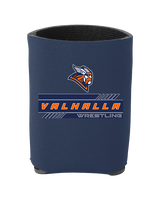 Valhalla HS Wrestling Logo - Koozie