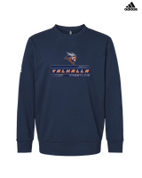 Valhalla HS Wrestling Logo - Mens Adidas Crewneck
