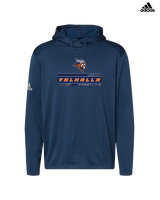 Valhalla HS Wrestling Logo - Mens Adidas Hoodie