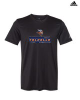 Valhalla HS Wrestling Logo - Mens Adidas Performance Shirt