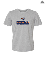 Valhalla HS Wrestling Logo - Mens Adidas Performance Shirt