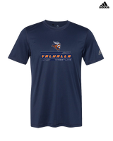 Valhalla HS Wrestling Logo - Mens Adidas Performance Shirt
