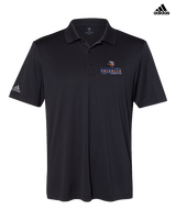 Valhalla HS Wrestling Logo - Mens Adidas Polo
