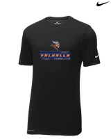 Valhalla HS Wrestling Logo - Mens Nike Cotton Poly Tee