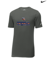 Valhalla HS Wrestling Logo - Mens Nike Cotton Poly Tee