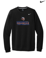 Valhalla HS Wrestling Logo - Mens Nike Crewneck