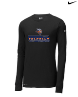 Valhalla HS Wrestling Logo - Mens Nike Longsleeve