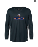 Valhalla HS Wrestling Logo - Mens Oakley Longsleeve