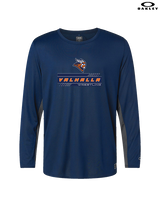 Valhalla HS Wrestling Logo - Mens Oakley Longsleeve