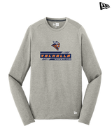 Valhalla HS Wrestling Logo - New Era Performance Long Sleeve