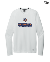 Valhalla HS Wrestling Logo - New Era Performance Long Sleeve