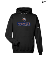 Valhalla HS Wrestling Logo - Nike Club Fleece Hoodie