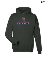 Valhalla HS Wrestling Logo - Nike Club Fleece Hoodie