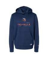 Valhalla HS Wrestling Logo - Oakley Performance Hoodie