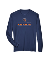 Valhalla HS Wrestling Logo - Performance Longsleeve
