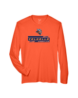 Valhalla HS Wrestling Logo - Performance Longsleeve