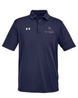 Valhalla HS Wrestling Logo - Under Armour Mens Tech Polo