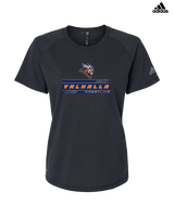 Valhalla HS Wrestling Logo - Womens Adidas Performance Shirt