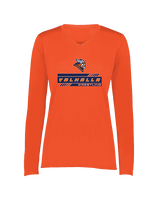 Valhalla HS Wrestling Logo - Womens Performance Longsleeve
