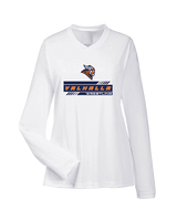 Valhalla HS Wrestling Logo - Womens Performance Longsleeve