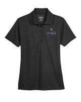 Valhalla HS Wrestling Logo - Womens Polo