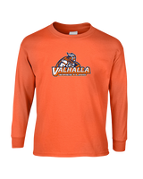 Valhalla HS Wrestling Main Logo - Cotton Longsleeve