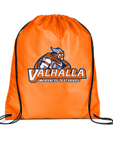 Valhalla HS Wrestling Main Logo - Drawstring Bag