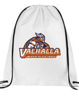 Valhalla HS Wrestling Main Logo - Drawstring Bag