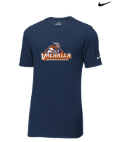 Valhalla HS Wrestling Main Logo - Mens Nike Cotton Poly Tee