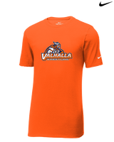 Valhalla HS Wrestling Main Logo - Mens Nike Cotton Poly Tee