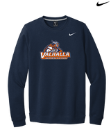 Valhalla HS Wrestling Main Logo - Mens Nike Crewneck