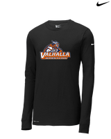 Valhalla HS Wrestling Main Logo - Mens Nike Longsleeve