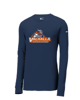 Valhalla HS Wrestling Main Logo - Mens Nike Longsleeve