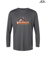 Valhalla HS Wrestling Main Logo - Mens Oakley Longsleeve
