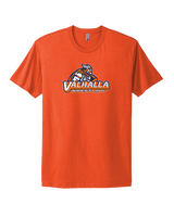 Valhalla HS Wrestling Main Logo - Mens Select Cotton T-Shirt