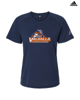 Valhalla HS Wrestling Main Logo - Womens Adidas Performance Shirt