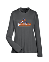 Valhalla HS Wrestling Main Logo - Womens Performance Longsleeve