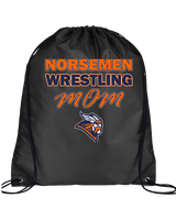 Valhalla HS Wrestling Mom - Drawstring Bag