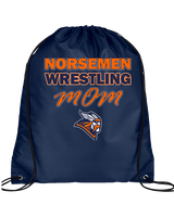 Valhalla HS Wrestling Mom - Drawstring Bag