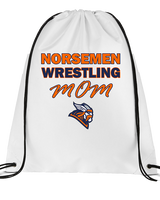 Valhalla HS Wrestling Mom - Drawstring Bag