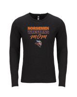 Valhalla HS Wrestling Mom - Tri-Blend Long Sleeve