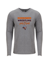 Valhalla HS Wrestling Mom - Tri-Blend Long Sleeve