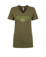 Vanden HS Band Design - Womens Vneck